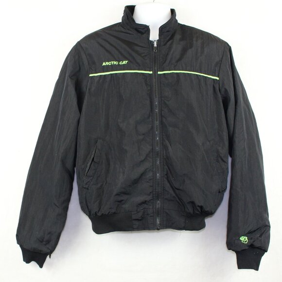 Vintage Arctic Cat Thinsulate Snowmobile Light Jacket Mens Medium - Picture 1 of 8